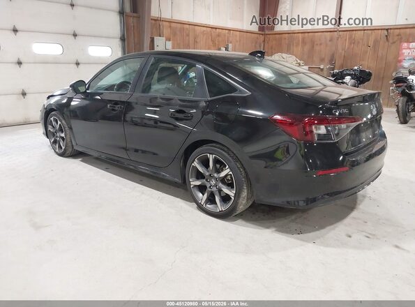 2HGFE4F88SH320859 2025 HONDA CIVIC Black Հետևի ձախ