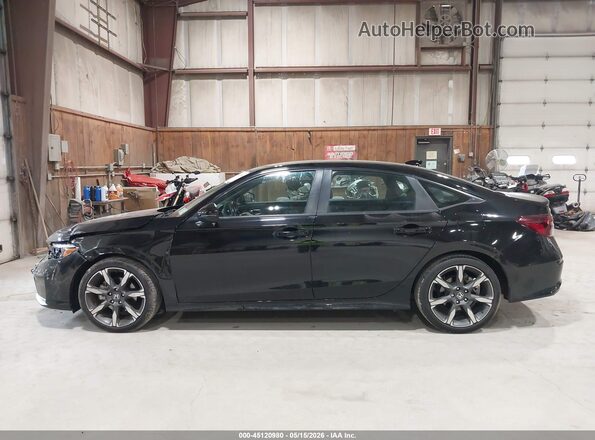 2HGFE4F88SH320859 2025 HONDA CIVIC Black Սալոնի 360 աստիճան տեսք