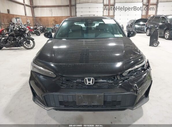 2HGFE4F88SH320859 2025 HONDA CIVIC Black Սարքավորումների վահանակի տեսք