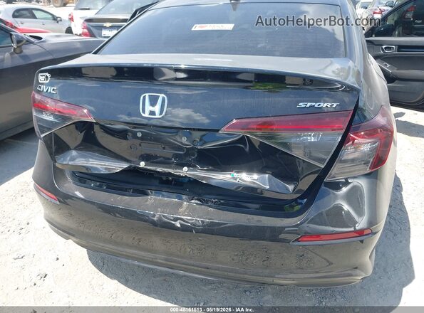 2HGFE4F88SH348774 2025 HONDA CIVIC Black Widok z przodu