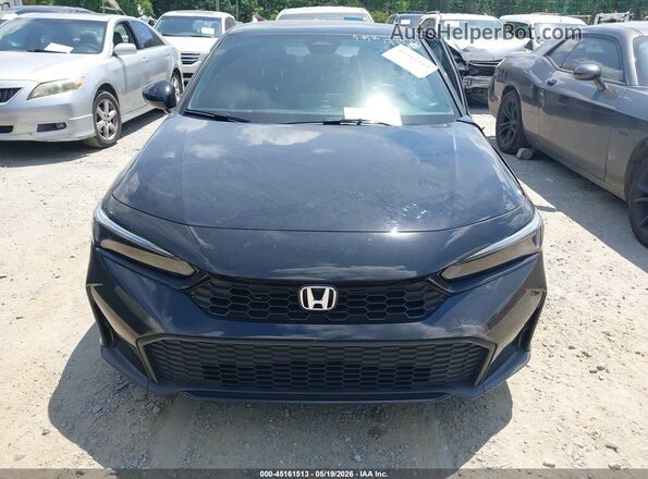 2HGFE4F88SH348774 2025 HONDA CIVIC Black Widok zestawu wskaźników