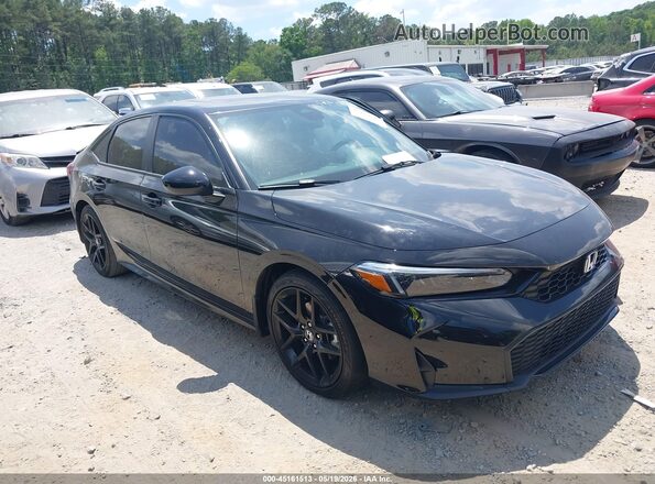 2HGFE4F88SH348774 2025 HONDA CIVIC Black Widok wnętrza z tyłu