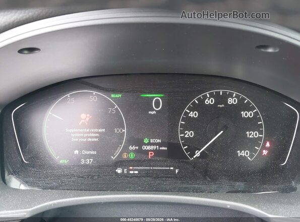 2HGFE4F88TH313833 2026 HONDA CIVIC Gray უკანა სავარძლების ხედი