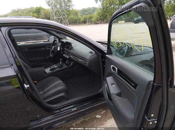 2HGFE4F88TH325948 2026 HONDA CIVIC Black Front interior view