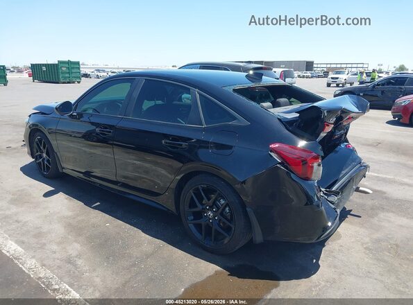2HGFE4F8XSH303352 2025 HONDA CIVIC Black Задня ліва чверть