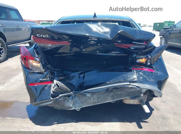 2HGFE4F8XSH303352 2025 HONDA CIVIC Black Вид спереду