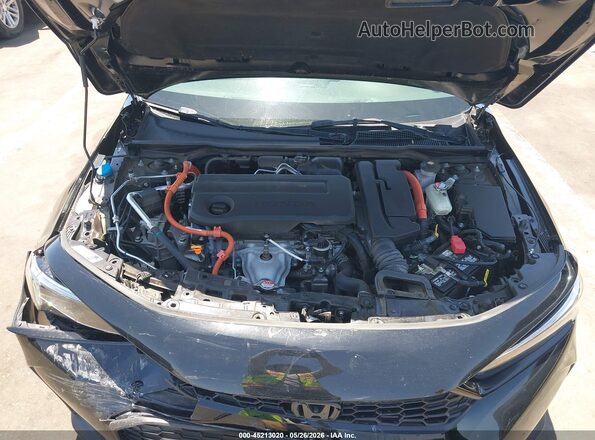 2HGFE4F8XSH303352 2025 HONDA CIVIC Black Вид ззаду