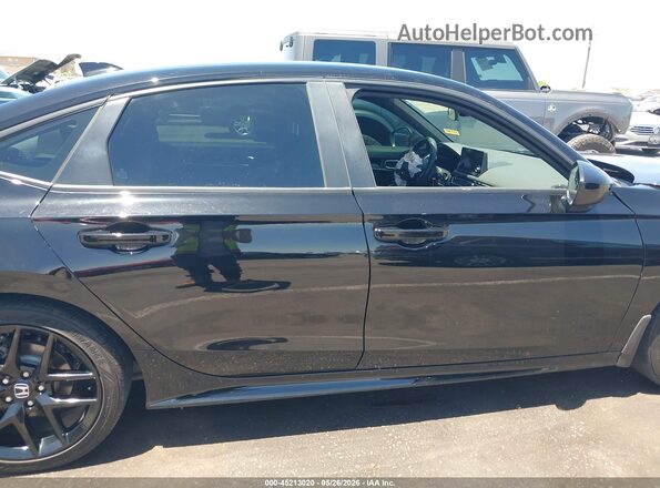 2HGFE4F8XSH303352 2025 HONDA CIVIC Black Вид задньої частини салону