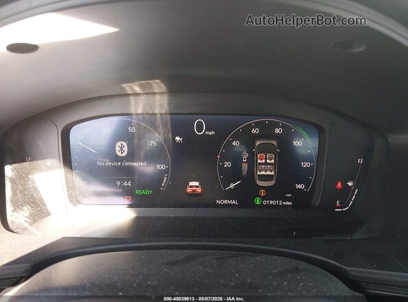 2HGFE4F8XSH314447 2025 HONDA CIVIC Gray Widok tylnych siedzeń