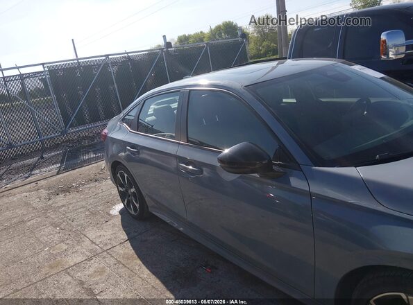 2HGFE4F8XSH314447 2025 HONDA CIVIC Gray Widok wnętrza z tyłu