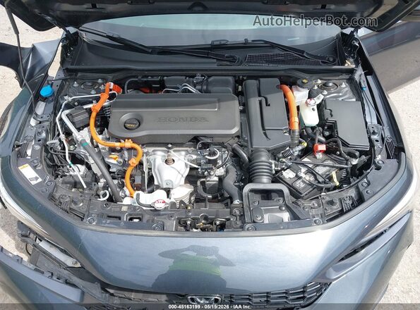 2HGFE4F8XSH355516 2025 HONDA CIVIC HYBRID Gray უკანა ხედი