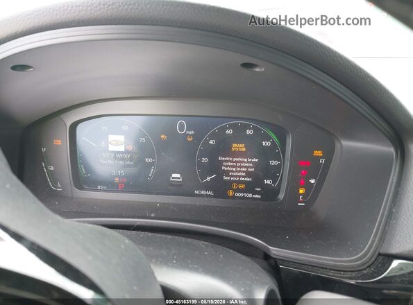 2HGFE4F8XSH355516 2025 HONDA CIVIC HYBRID Gray უკანა სავარძლების ხედი