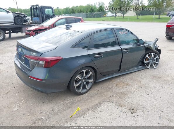 2HGFE4F8XSH355516 2025 HONDA CIVIC HYBRID Gray უკანა მარჯვენა