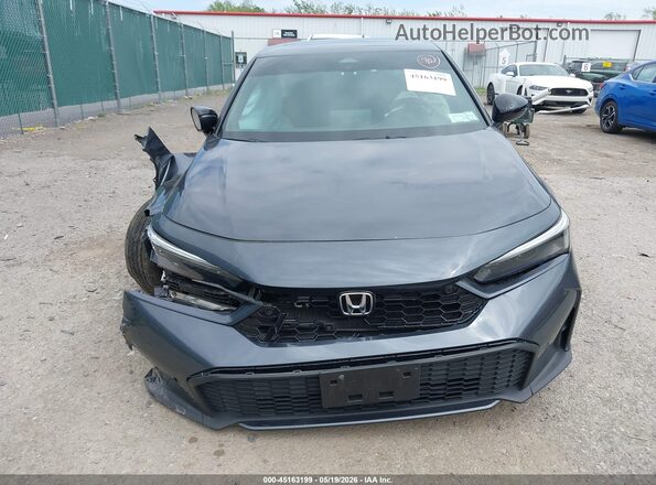 2HGFE4F8XSH355516 2025 HONDA CIVIC HYBRID Gray ხელსაწყოთა პანელის ხედი
