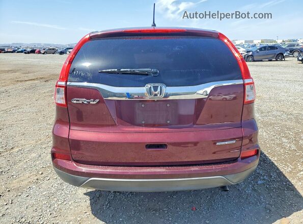 2HKRM3H44GH554465 2016 HONDA CR-V Burgundy 