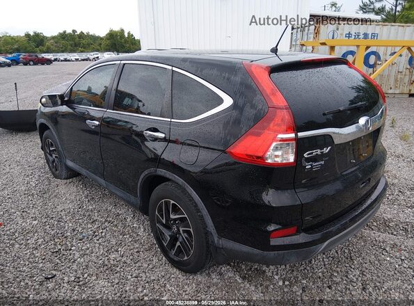 2HKRM3H46GH527901 2016 HONDA CR-V Черный Задняя левая четверть