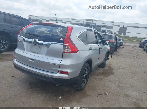 2HKRM3H46GH530958 2016 HONDA CR-V Silver Tył prawy