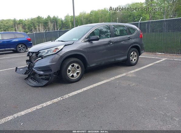 2HKRM4H3XGH607585 2016 HONDA CR-V Серый Передняя левая четверть