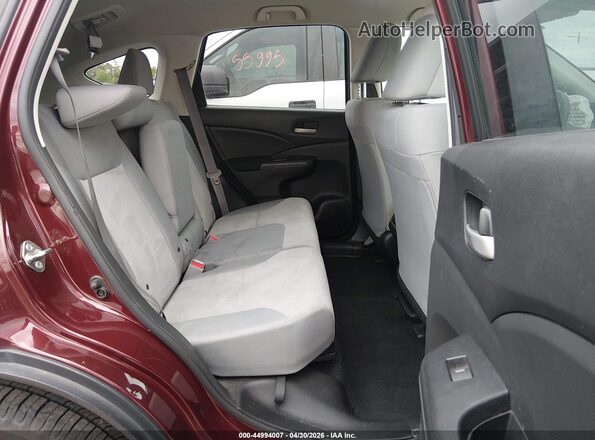 2HKRM4H41GH679462 2016 HONDA CR-V Maroon Widok naklejki z numerem VIN