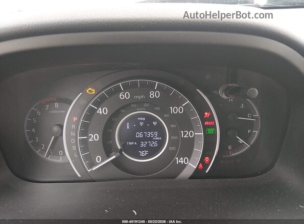 2HKRM4H77GH601357 2016 HONDA CR-V Silver Widok tylnych siedzeń