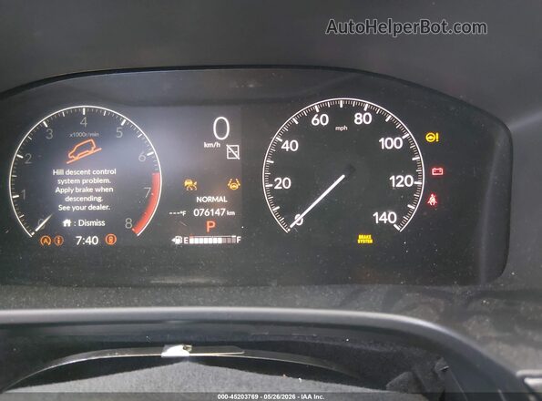 2HKRS3H49RH336059 2024 HONDA CR-V Black Вид задніх сидінь