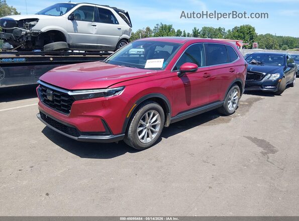 2HKRS3H71RH327883 2024 HONDA CR-V Red წინა მარცხენა ხედი სამი მეოთხედიდან