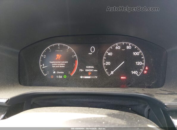 2HKRS3H71RH327883 2024 HONDA CR-V Red უკანა სავარძლების ხედი