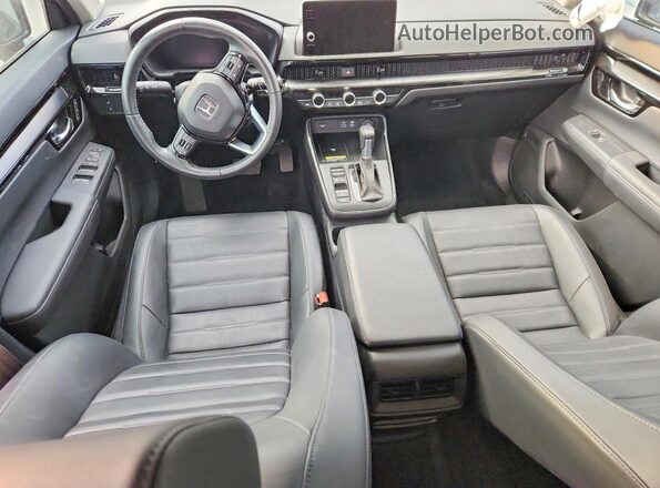 2HKRS3H74SH300179 2025 HONDA CR-V Blue Dashboard view