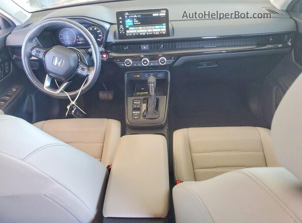 2HKRS3H78RH313253 2024 HONDA CR-V Red Dashboard view