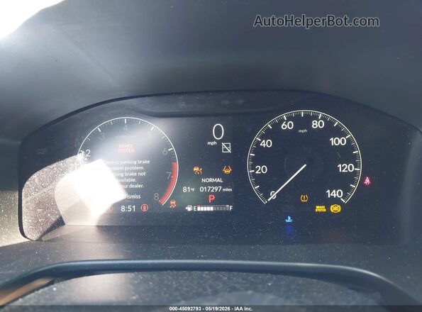 2HKRS4H25RH445543 2024 HONDA CR-V Silver Հետևի նստատեղերի տեսք