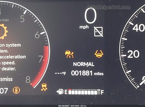 2HKRS4H2XTH423738 2026 HONDA CR-V Gray 