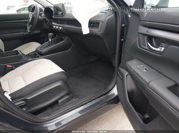 2HKRS4H48SH481475 2025 HONDA CR-V Gray Widok wnętrza z przodu