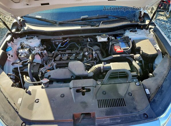 2HKRS4H49RH484010 2024 HONDA CR-V White Vista del compartimento del motor