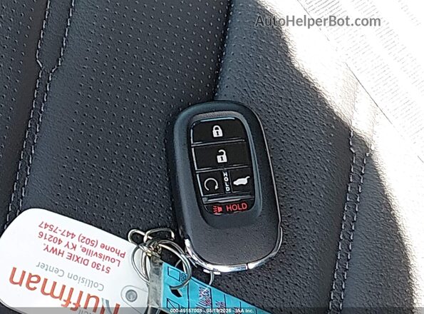 2HKRS4H71TH462830 2026 HONDA CR-V Синий Вид панели приборов