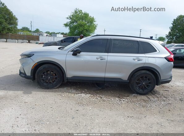 2HKRS6H54PH815433 2023 HONDA CR-V Gray Widok wnętrza z tyłu
