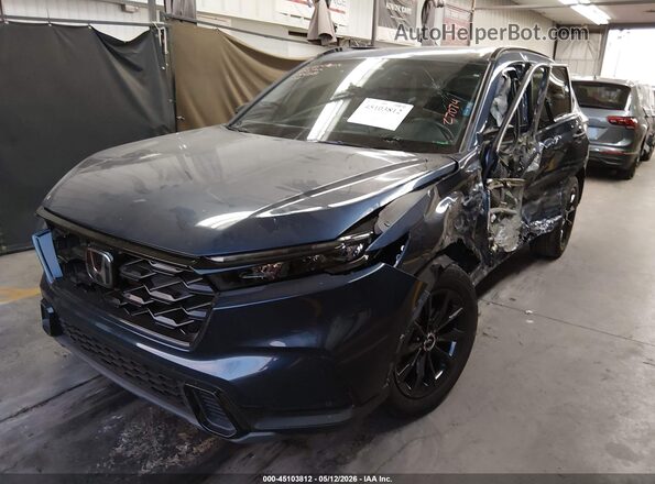 2HKRS6H80SH811432 2025 HONDA CR-V HYBRID Blue Передня ліва чверть