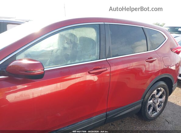 2HKRW1H54KH505864 2019 HONDA CR-V Red 360 interior view