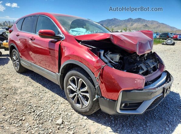 2HKRW1H55MH401760 2021 HONDA CR-V Red Առջևի աջ