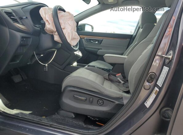 2HKRW2H50LH647622 2020 HONDA CR-V Gray წინა სალონის ხედი
