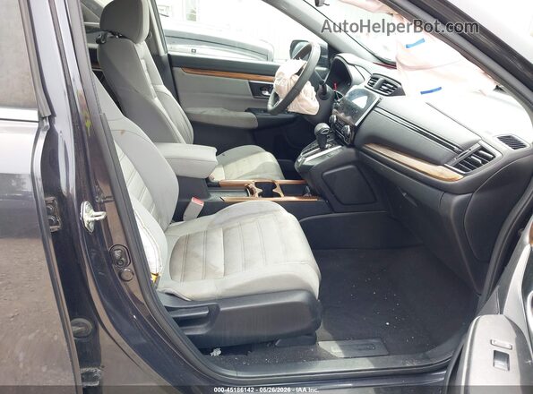 2HKRW2H52HH631395 2017 HONDA CR-V Dark Blue Front interior view
