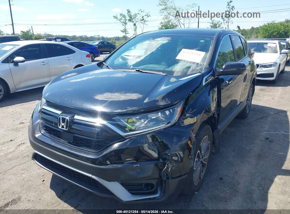 2HKRW2H52MH604725 2021 HONDA CR-V Black Передня ліва чверть