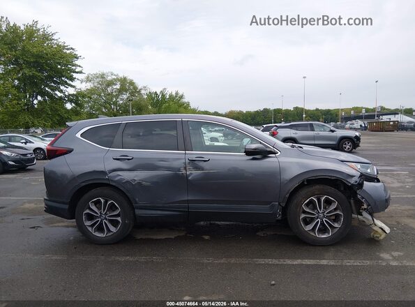 2HKRW2H59MH643036 2021 HONDA CR-V Серый Вид задней части салона