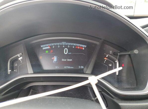 2HKRW2H5XMH614161 2021 HONDA CR-V Gray Vista del cuadro de instrumentos