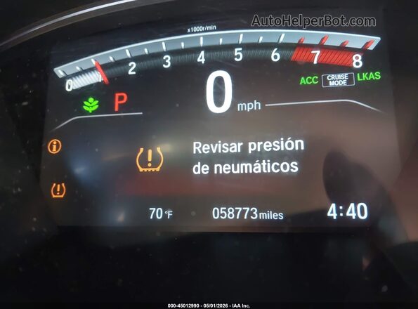 2HKRW2H5XMH620607 2021 HONDA CR-V Black Vista de los asientos traseros