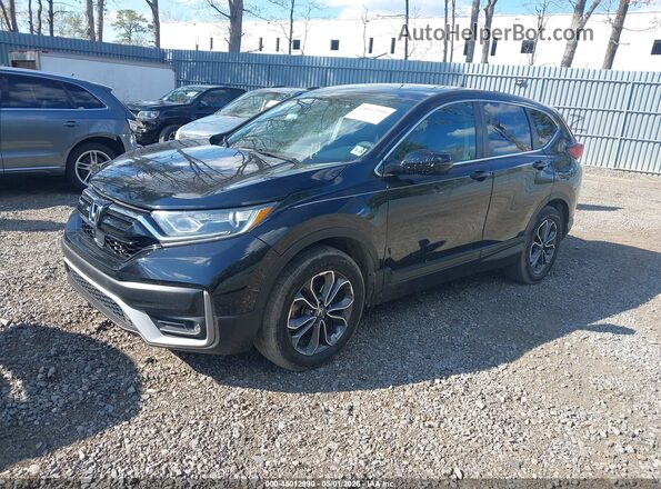 2HKRW2H5XMH620607 2021 HONDA CR-V Black Vista tres cuartos delantera izquierda