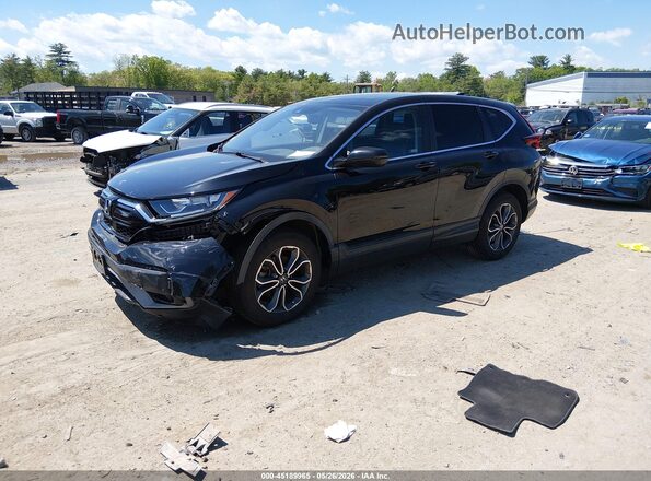 2HKRW2H80MH661483 2021 HONDA CR-V Black Vista tres cuartos delantera izquierda