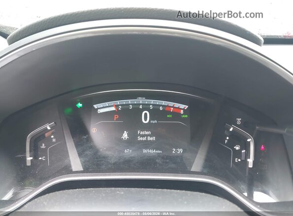 2HKRW2H82HH669901 2017 HONDA CR-V Gray Вид задніх сидінь