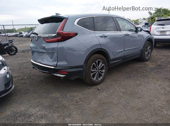 2HKRW2H82MH616044 2021 HONDA CR-V Navy Trasero derecho