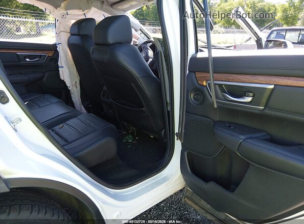 2HKRW2H83HH687856 2017 HONDA CR-V White Вид наклейки з VIN-кодом
