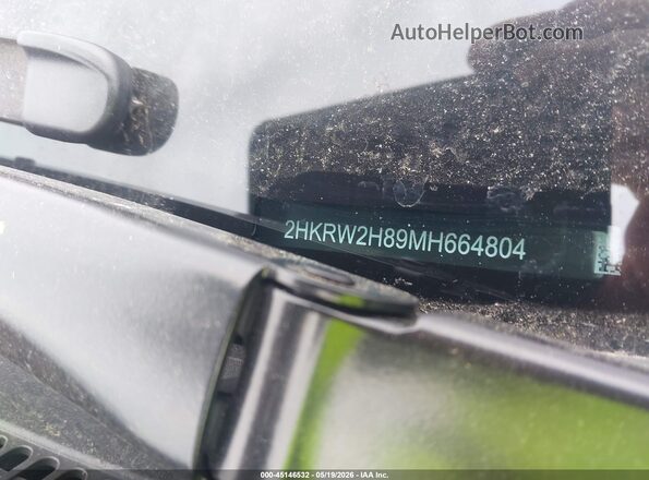 2HKRW2H89MH664804 2021 HONDA CR-V Gray Вид підкапотного простору